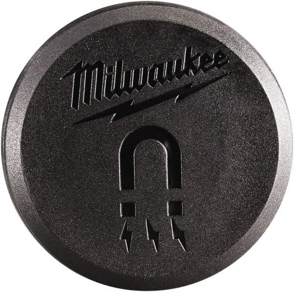 Milwaukee Tool - 1-3/4" Long x 1-3/4" Wide, Task & Machine Light Magnet - For Use with LED Stick Lights - Industrial Tool & Supply
