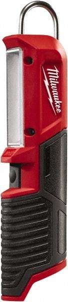 Milwaukee Tool - 12 Volt, Cordless, LED Portable Handheld Work Light - 1 Head, 220 Lumens, 9-1/4" Long - Industrial Tool & Supply