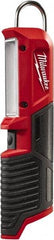 Milwaukee Tool - 12 Volt, Cordless, LED Portable Handheld Work Light - 1 Head, 220 Lumens, 9-1/4" Long - Industrial Tool & Supply