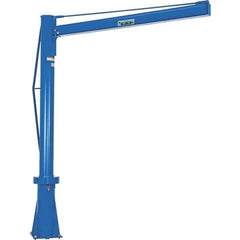 Vestil - 1,000 Lb Load Capacity, Steel Jib Crane - 8' Span - Industrial Tool & Supply