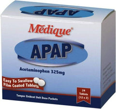 Medique - Medique APAP Non-Aspirin Tablets - Headache & Pain Relief - Industrial Tool & Supply