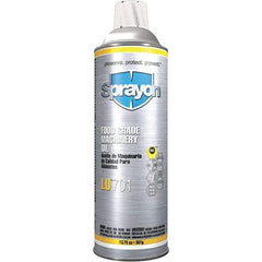 Sprayon - 13.25 oz Aerosol Mineral Multi-Purpose Oil - -40 to 232°F, ISO N/A, Food Grade - Industrial Tool & Supply