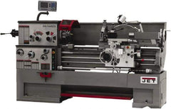 Jet - 14" Swing, 40" Between Centers, 230 Volt, Triple Phase Engine Lathe - 7MT Taper, 7-1/2 hp, 42 to 1,800 RPM, 3-1/8" Bore Diam, 40" Deep x 47" High x 97-1/2" Long - Industrial Tool & Supply