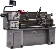 Jet - 13" Swing, 40" Between Centers, 230 Volt, Single Phase Bench Lathe - 5MT Taper, 2 hp, 70 to 2,000 RPM, 1-1/2" Bore Diam, 32" Deep x 47" High x 71" Long - Industrial Tool & Supply