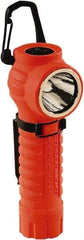 Streamlight - LED Bulb, 170 Lumens, Industrial/Tactical Flashlight - Orange Plastic Body, 2 CR123 Batteries Included - Industrial Tool & Supply