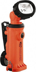 Streamlight - LED Bulb, 200 Lumens, Spotlight/Lantern Flashlight - Orange Plastic Body, 4 AA Batteries Included - Industrial Tool & Supply