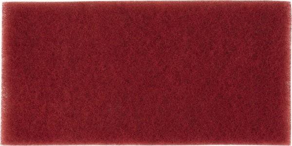 3M - Very Fine Grade, Aluminum Oxide Hand Pad - Maroon, 4-1/2" Wide x 9" Long, Nonwoven - Industrial Tool & Supply
