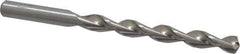 Chicago-Latrobe - 11/32" 135° High Speed Steel Jobber Drill - Bright Finish, Right Hand Cut, Parabolic Flute, Straight Shank, 4-3/4" OAL, Split Point - Industrial Tool & Supply