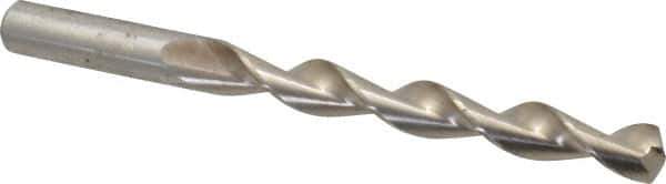 Chicago-Latrobe - 29/64" 135° High Speed Steel Jobber Drill - Bright Finish, Right Hand Cut, Parabolic Flute, Straight Shank, 5-5/8" OAL, Split Point - Industrial Tool & Supply