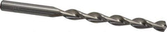 Chicago-Latrobe - Letter L 135° High Speed Steel Jobber Drill - Bright Finish, Right Hand Cut, Parabolic Flute, Straight Shank, 4-1/4" OAL, Split Point - Industrial Tool & Supply