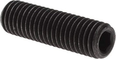 Value Collection - 1/2-13 UNC, 1-3/4" OAL, Cup Point Set Screw - Grade 8 Alloy Steel, 1/4" Key - Industrial Tool & Supply