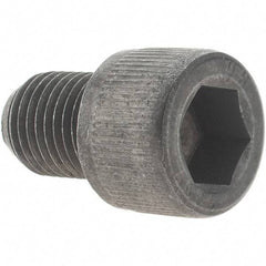 Value Collection - 3/8-24 UNF Hex Socket Drive, Socket Cap Screw - Alloy Steel, Black Oxide Finish, Fully Threaded, 1/2" Length Under Head - Industrial Tool & Supply