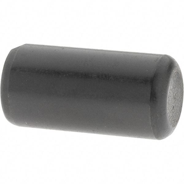 Value Collection - 1/2" Diam x 1" Pin Length Grade 8 Alloy Steel Standard Dowel Pin - Bright Finish, C 47-58 & C 60 (Surface) Hardness, 29,450 Lb (Single Shear), 58,900 Lb (Double Shear) Breaking Strength, 1 Beveled & 1 Rounded End - Industrial Tool & Supply