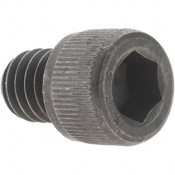 Value Collection - 5/16-18 UNC Hex Socket Drive, Socket Cap Screw - Alloy Steel, Black Oxide Finish, Fully Threaded, 3/8" Length Under Head - Industrial Tool & Supply