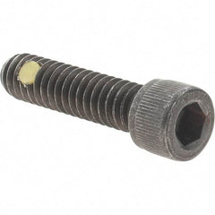 Value Collection - 1/4-20 UNC Hex Socket Drive, Socket Cap Screw - Alloy Steel, Black Oxide Finish, Fully Threaded, 1" Length Under Head - Industrial Tool & Supply