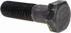 Value Collection - 1-1/4 - 7 UNC, 4-1/2" Length Under Head Hex Head Cap Screw - Partially Threaded, Grade 5 Steel, Uncoated, 1-7/8" Hex - Industrial Tool & Supply