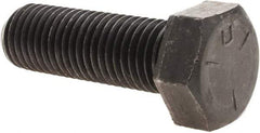 Value Collection - 7/8-9 UNC, 2-3/4" Length Under Head Hex Head Cap Screw - Fully Threaded, Grade 5 Steel, Uncoated, 1-5/16" Hex - Industrial Tool & Supply