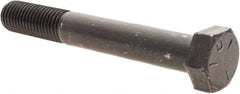 Value Collection - 3/4-10 UNC, 5-1/2" Length Under Head Hex Head Cap Screw - Partially Threaded, Grade 5 Steel, Uncoated, 1-1/8" Hex - Industrial Tool & Supply