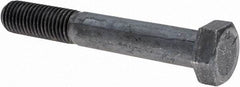 Value Collection - 3/4-10 UNC, 5" Length Under Head Hex Head Cap Screw - Partially Threaded, Grade 5 Steel, Uncoated, 1-1/8" Hex - Industrial Tool & Supply