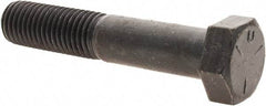 Value Collection - 3/4-10 UNC, 4" Length Under Head Hex Head Cap Screw - Partially Threaded, Grade 5 Steel, Uncoated, 1-1/8" Hex - Industrial Tool & Supply