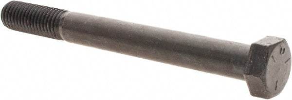 Value Collection - 5/8-11 UNC, 6" Length Under Head Hex Head Cap Screw - Partially Threaded, Grade 5 Steel, Uncoated, 15/16" Hex - Industrial Tool & Supply