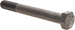 Value Collection - 5/8-11 UNC, 5-1/2" Length Under Head Hex Head Cap Screw - Partially Threaded, Grade 5 Steel, Uncoated, 15/16" Hex - Industrial Tool & Supply