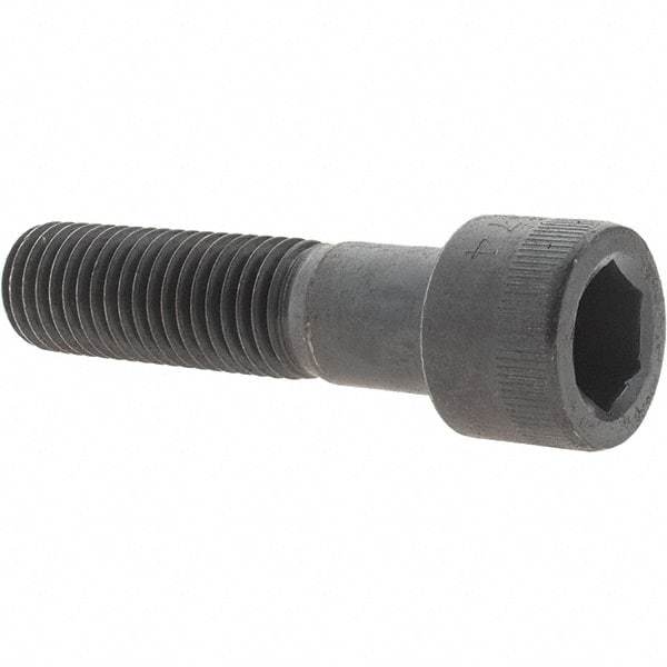 Value Collection - 3/4-10 UNC Hex Socket Drive, Socket Cap Screw - Alloy Steel, Black Oxide Finish, Partially Threaded, 3" Length Under Head - Industrial Tool & Supply