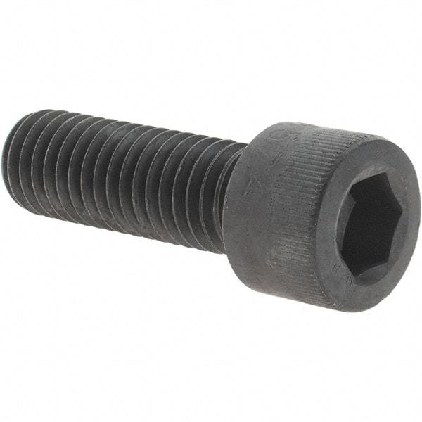 Value Collection - 1/2-13 UNC Hex Socket Drive, Socket Cap Screw - Alloy Steel, Black Oxide Finish, Fully Threaded, 1-1/2" Length Under Head - Industrial Tool & Supply