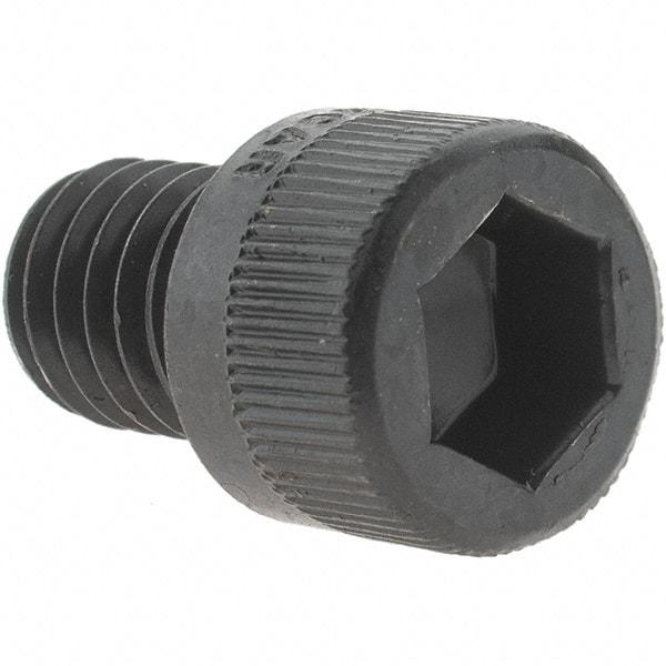 Value Collection - 3/8-16 UNC Hex Socket Drive, Socket Cap Screw - Alloy Steel, Black Oxide Finish, Fully Threaded, 1/2" Length Under Head - Industrial Tool & Supply
