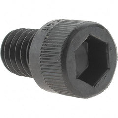 Value Collection - 3/8-16 UNC Hex Socket Drive, Socket Cap Screw - Alloy Steel, Black Oxide Finish, Fully Threaded, 1/2" Length Under Head - Industrial Tool & Supply