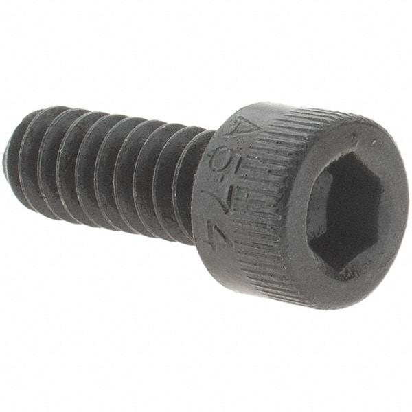 Value Collection - #10-24 UNC Hex Socket Drive, Socket Cap Screw - Alloy Steel, Black Oxide Finish, Fully Threaded, 1/2" Length Under Head - Industrial Tool & Supply