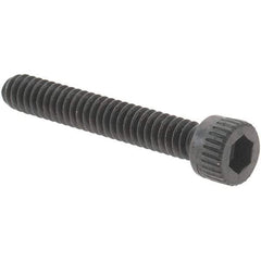 Value Collection - #4-40 UNC Hex Socket Drive, Socket Cap Screw - Alloy Steel, Black Oxide Finish, Fully Threaded, 3/4" Length Under Head - Industrial Tool & Supply