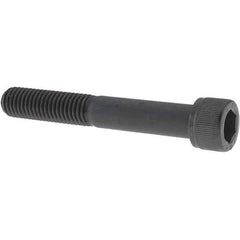 Value Collection - M12x1.75 Metric Coarse Hex Socket Drive, Socket Cap Screw - Grade 12.9 Alloy Steel, Black Oxide Finish, Partially Threaded, 80mm Length Under Head - Industrial Tool & Supply