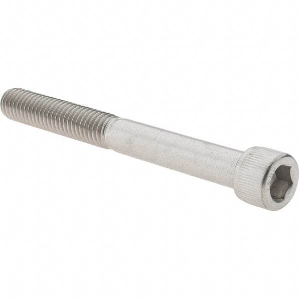 Value Collection - 3/8-16 UNC Hex Socket Drive, Socket Cap Screw - Grade 18-8 Stainless Steel, 3-1/2" Length Under Head - Industrial Tool & Supply