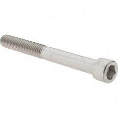 Value Collection - 3/8-16 UNC Hex Socket Drive, Socket Cap Screw - Grade 18-8 Stainless Steel, 3-1/2" Length Under Head - Industrial Tool & Supply