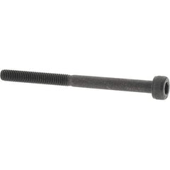 Value Collection - M3x0.50 Metric Coarse Hex Socket Drive, Socket Cap Screw - Grade 12.9 Alloy Steel, Black Oxide Finish, Partially Threaded, 40mm Length Under Head - Industrial Tool & Supply
