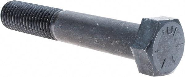 Value Collection - 3/4-10 UNC, 4-1/2" Length Under Head Hex Head Cap Screw - Partially Threaded, Grade 8 Alloy Steel, Uncoated, 1-1/8" Hex - Industrial Tool & Supply