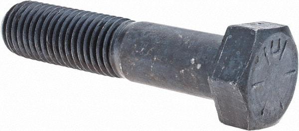 Value Collection - 3/4-10 UNC, 3-1/2" Length Under Head Hex Head Cap Screw - Partially Threaded, Grade 8 Alloy Steel, Uncoated, 1-1/8" Hex - Industrial Tool & Supply