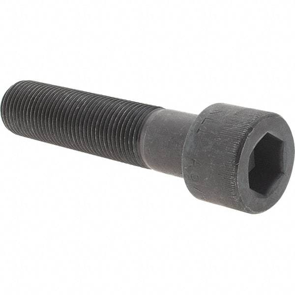 Value Collection - 5/8-18 UNF Hex Socket Drive, Socket Cap Screw - Alloy Steel, Black Oxide Finish, Fully Threaded, 2-3/4" Length Under Head - Industrial Tool & Supply