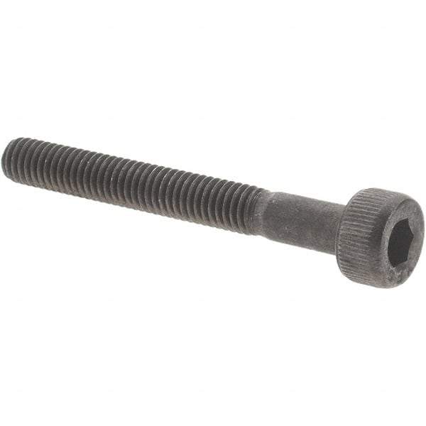 Value Collection - M3x0.50 Metric Coarse Hex Socket Drive, Socket Cap Screw - Grade 12.9 Alloy Steel, Black Oxide Finish, Partially Threaded, 25mm Length Under Head - Industrial Tool & Supply