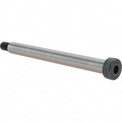 Value Collection - 1/2" Shoulder Diam x 5" Shoulder Length, 3/8-16 UNC, Hex Socket Shoulder Screw - 8 Alloy Steel, Uncoated, 0.729 to 3/4" Head Diam - Industrial Tool & Supply