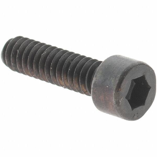 Value Collection - #3-48 UNC Hex Socket Drive, Socket Cap Screw - Alloy Steel, Black Oxide Finish, Fully Threaded, 3/8" Length Under Head - Industrial Tool & Supply
