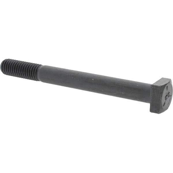 Value Collection - 1/2-13" UNC, 5" Length Under Head Square Head Bolt - Grade 5 Steel, Uncoated - Industrial Tool & Supply