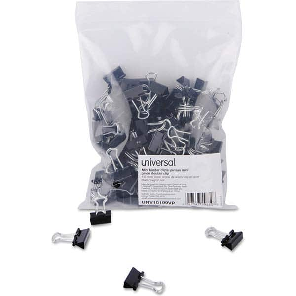 UNIVERSAL - Binder Clips Width (Inch): 0.63 Binder Type: Binder Clip - Industrial Tool & Supply