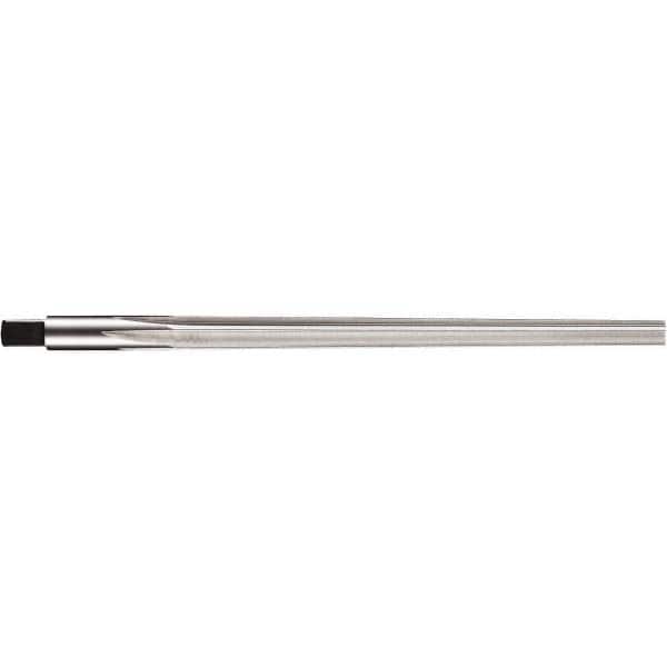 DORMER - 9/64" Diam, 3.63mm Diam Straight Shank, 48mm Flute, Taper Pin Reamer - Industrial Tool & Supply