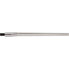 DORMER - 0.4066" Diam, 10.46mm Diam Straight Shank, 146mm Flute, Taper Pin Reamer - Industrial Tool & Supply
