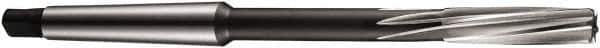 DORMER - 16mm Cobalt 8 Flute Chucking Reamer - Spiral Flute, 2MT Morse Taper Shank, 52mm Flute Length, 210mm OAL - Industrial Tool & Supply