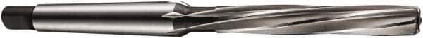 DORMER - 13/16" High Speed Steel 8 Flute Chucking Reamer - Spiral Flute, 2MT Morse Taper Shank, 100mm Flute Length, 200mm OAL - Industrial Tool & Supply