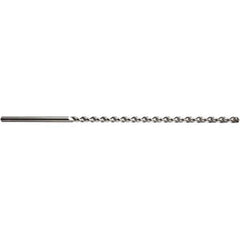 DORMER - 7.5mm 130° 2-Flute Cobalt Extra Length Drill Bit - Industrial Tool & Supply