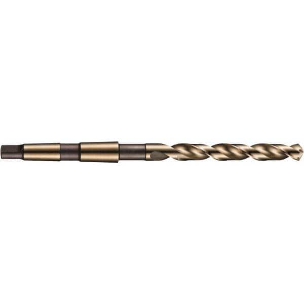 DORMER - 10.8mm, 1MT 118° Point Cobalt Taper Shank Drill Bit - Industrial Tool & Supply